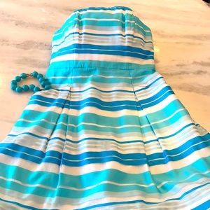 Lilly Pulitzer strapless dress
